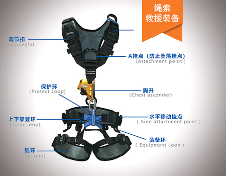 超輕救援安全帶